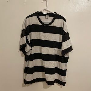 Striped Urban Outfitters pocket T